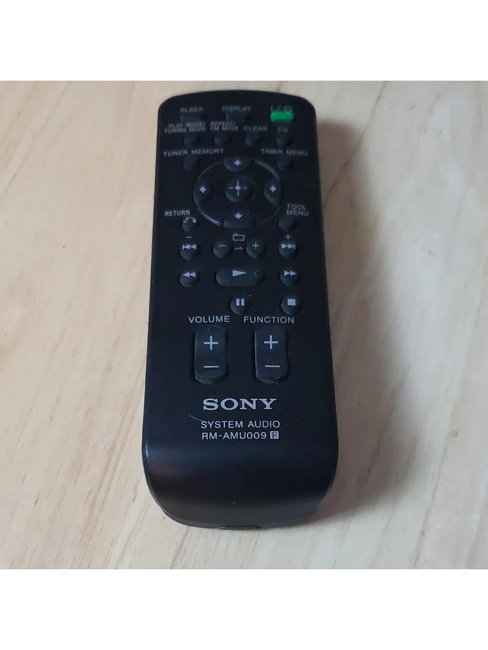 Sony RM-AMU009 Wireless Audio System Remote Control, Black - For Sony